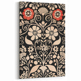 Scandinavian Wall Decor | Elegant Nordic Floral Art Print | Hygge Style