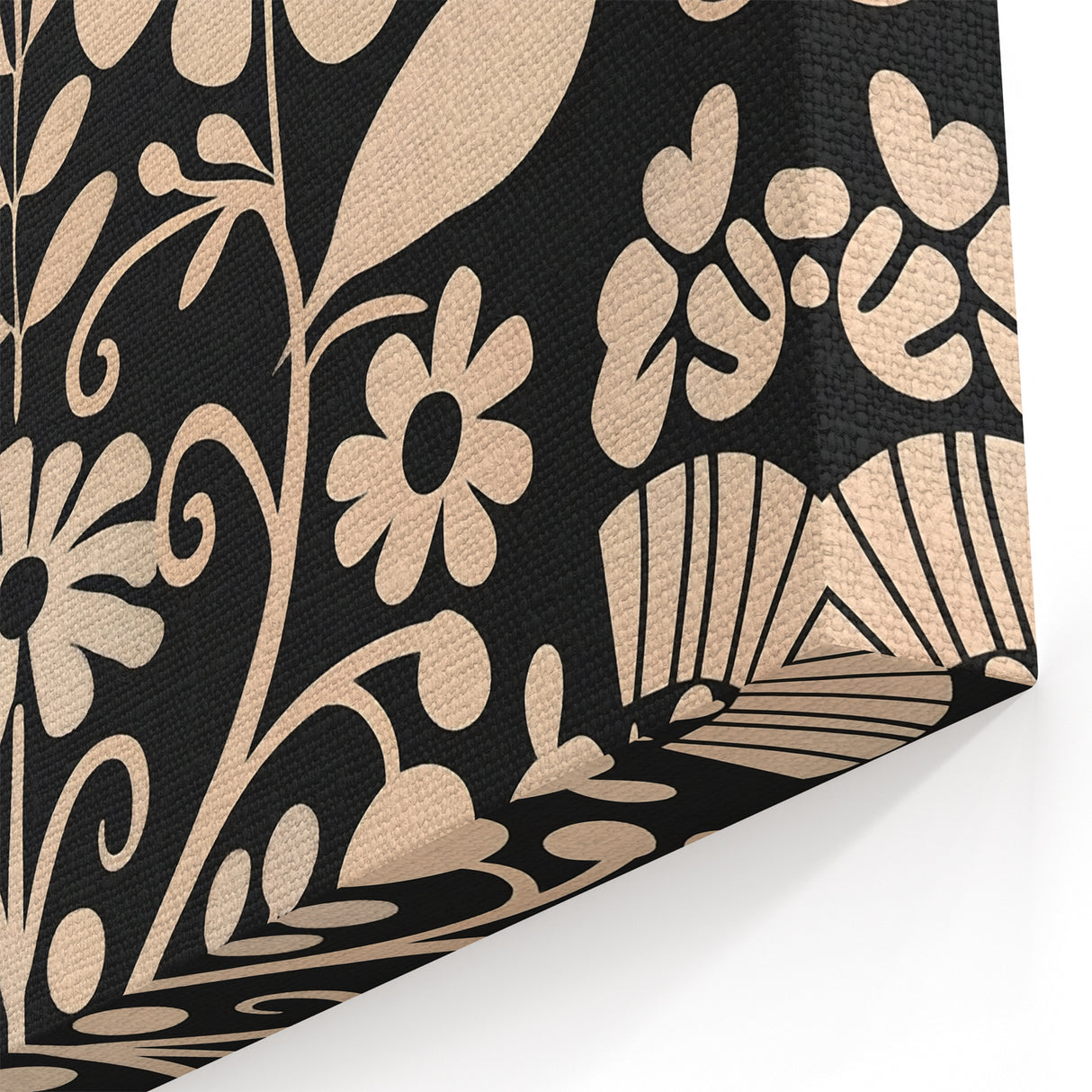 Scandinavian Wall Decor | Elegant Nordic Floral Art Print | Hygge Style