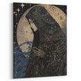 Electric Wall Art: Celestial Moon Priestess - Modern Electric Decor