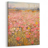 Electric Wall Art: Blooming Field of Flowers - Modern Electric Decor