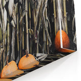 Rustic Fall Wall Art - Pumpkins and Cornstalks for Farmhouse Decor