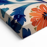 Scandinavian Wall Art | Bold Floral Nordic Art Print | Hygge Style