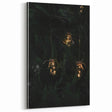 Rustic Jar Lights Wall Art - Fairy Lights in Mason Jars for Cozy Decor