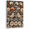 Scandinavian Wall Art | Nordic Beige and Peach Bird Print | Hygge Style