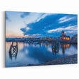 Cardiff Bay Twilight - Wales Canvas Print, Scenic Welsh Photography Art