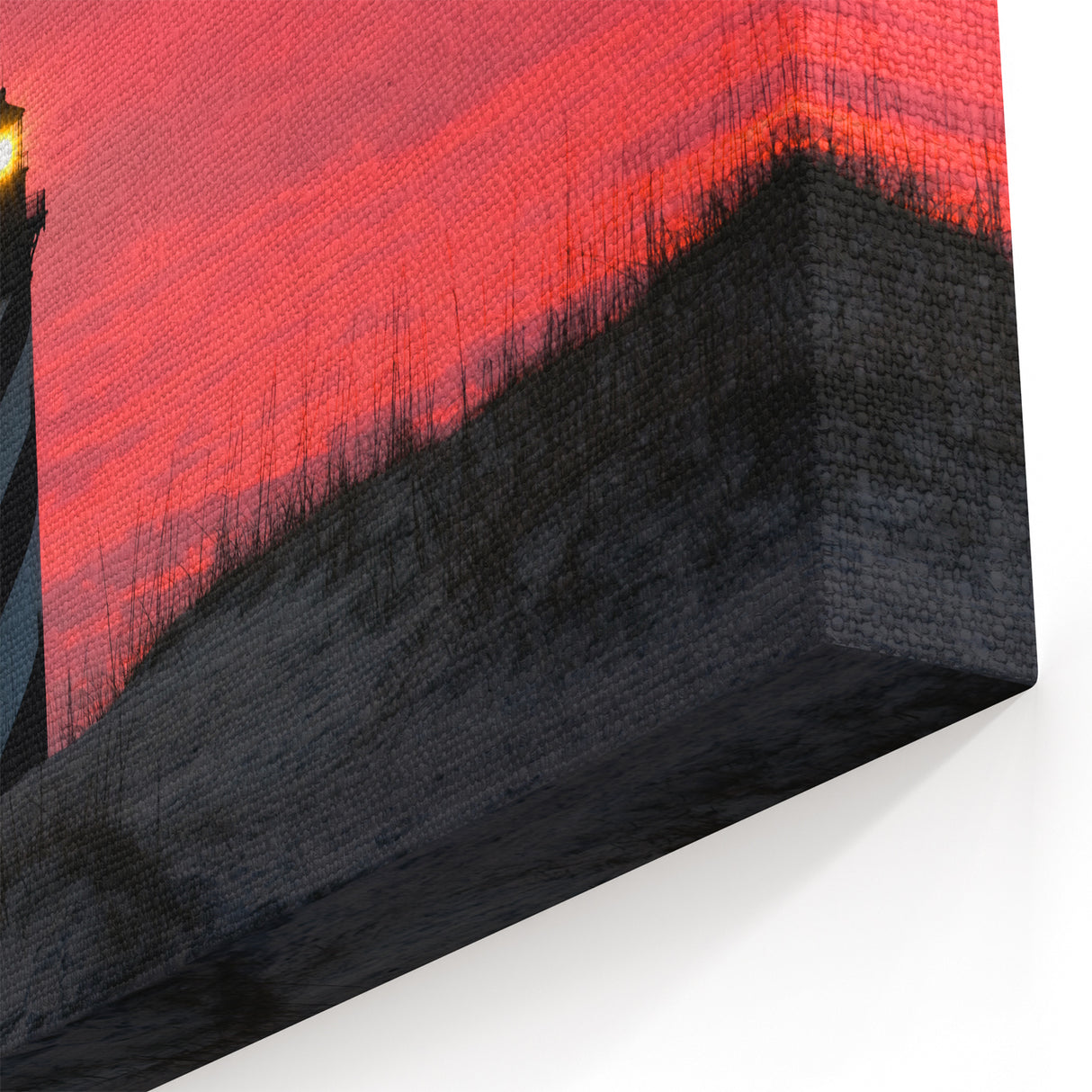 Cape Hatteras Lighthouse Art – Hatteras Island Sunset Wall Decor