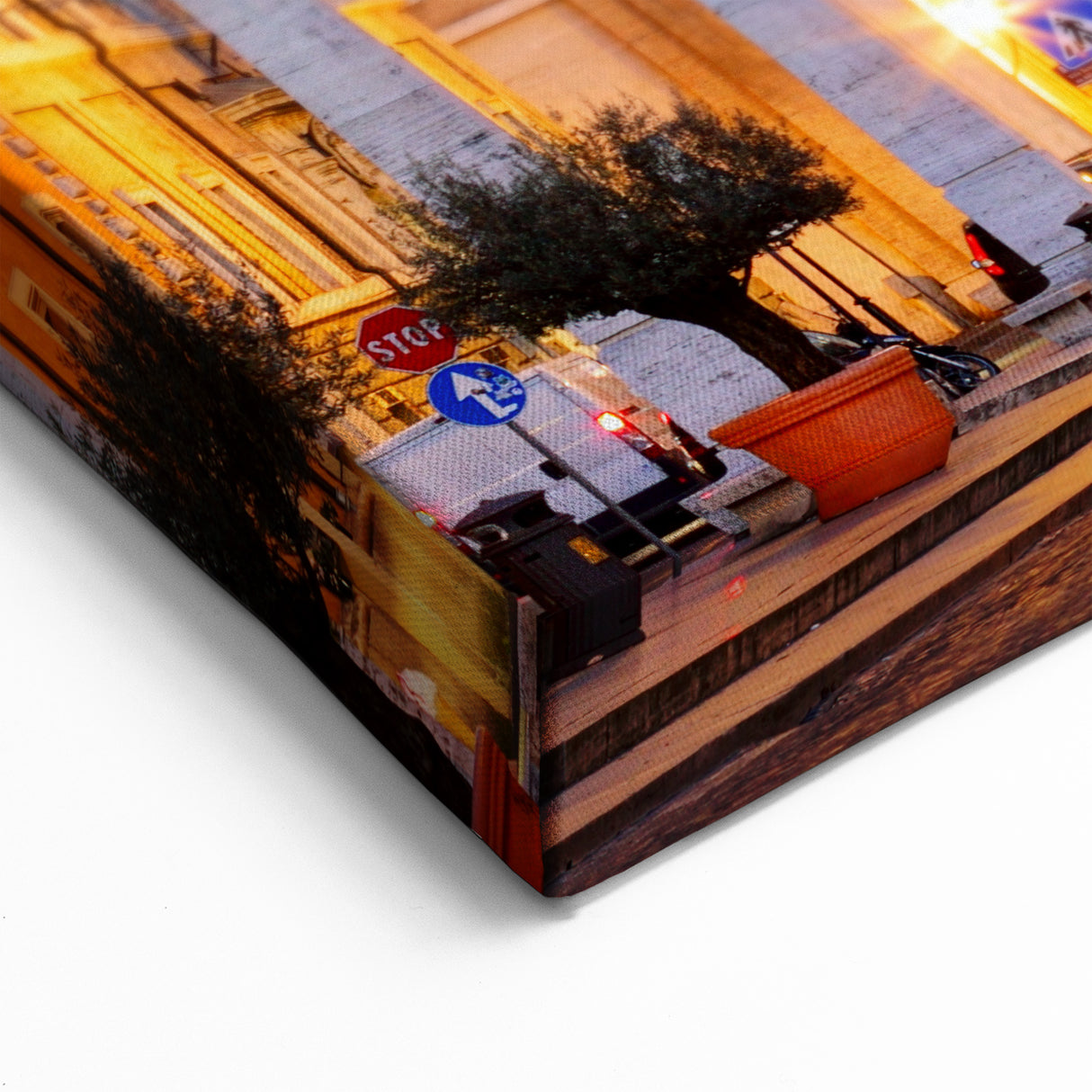 Vatican City Prints - St Peters Basilica Sunset European Scenery Art