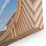 European Scenery Vatican - St Peters Basilica Sky View Canvas Art