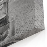 Vatican Framed Prints - Quaint Fountain in Historic Vatican Alley Art