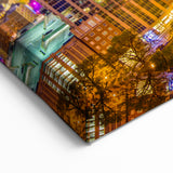 Charlotte Night Skyline – Vibrant Cityscape Photography Wall Art