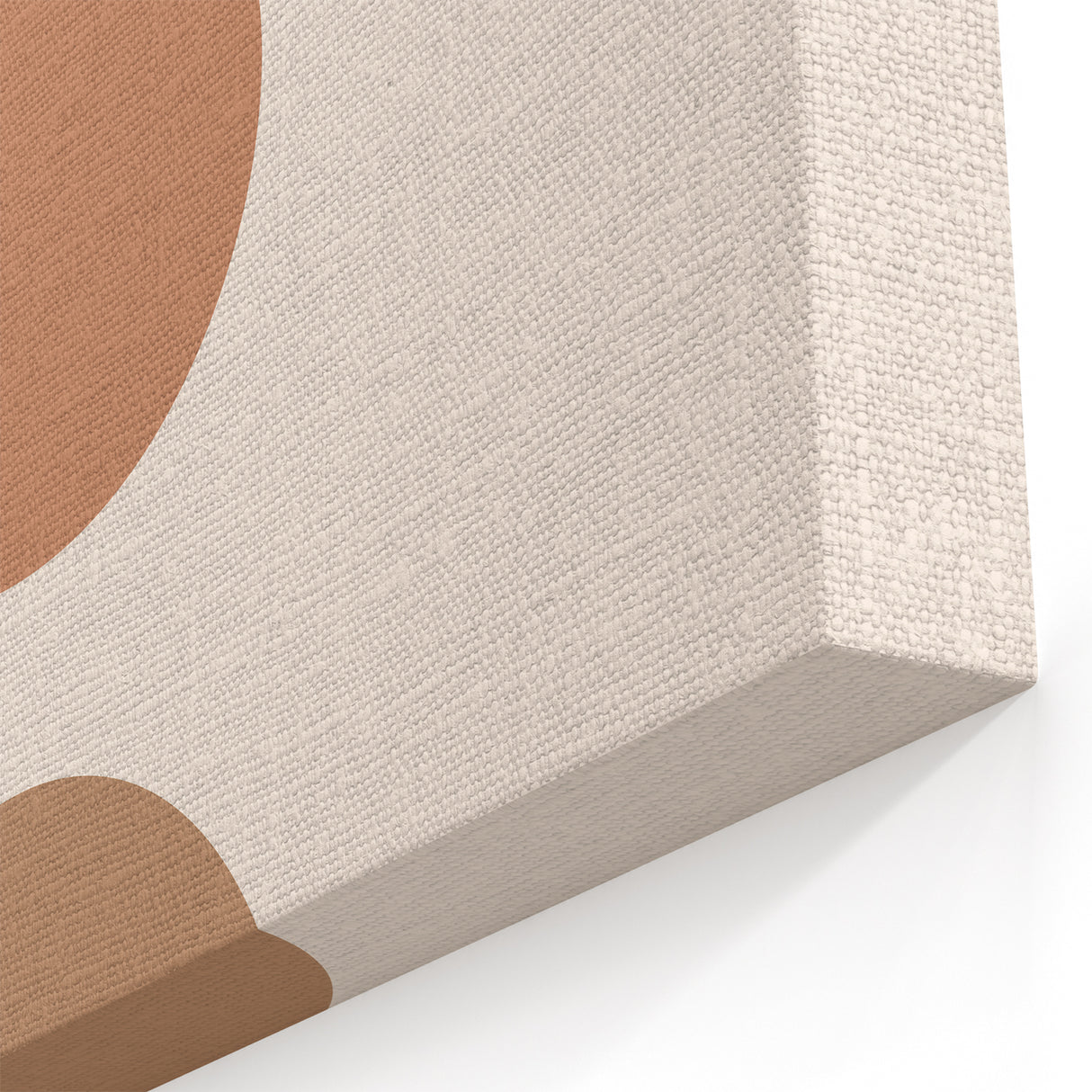 Boho Decor Canvas - Earthy Minimalist Geometric Bohemian Wall Art