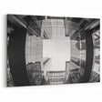 Modern Charlotte Architecture – Black and White Urban Cityscape Wall Art