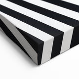 Hypnotic Spiral and Geometric Stripes - Optical Illusion Wall Art
