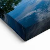Charlotte NC Art – Scenic Bridge Reflection in Nature Wall Art