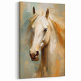 Majestic Horse Glam Wall Art - Luxury Animal Portrait for Modern Homes