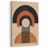 Bold Bohemian Wall Art | Geometric Boho Decor Canvas for Chic Spaces