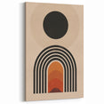 Modern Bohemian Wall Art | Geometric Boho Decor Canvas for Vibrant Spaces