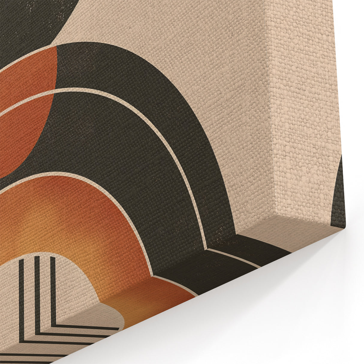 Minimalist Bohemian Wall Art | Geometric Boho Decor Canvas for Modern Homes