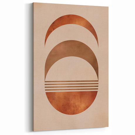 Bohemian Wall Art | Rustic Boho Decor Canvas | Eclectic Artistic Print