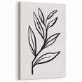 Bohemian Wall Art | Bold Botanical Line Drawing | Minimalist Nature Decor