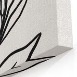 Bohemian Wall Art | Bold Botanical Line Drawing | Minimalist Nature Decor