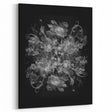Electric Wall Art – Dramatic Floral Black and White Modern Electric Decor