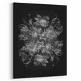 Electric Wall Art – Dramatic Floral Black and White Modern Electric Decor
