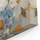 Floral Glam Wall Art - Elegant Chic Decor for Luxury Home Interiors