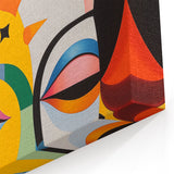 Electric Wall Art – Les Couleurs Exposition Modern Abstract Electric Decor
