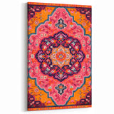 Maximalist Wall Art – Bold and Ornate Mandala with Floral Patterns