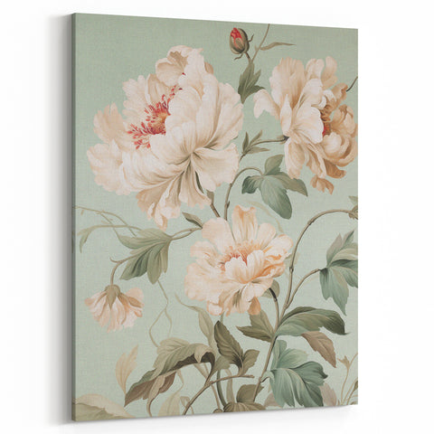 Electric Wall Art | Elegant Floral Electric Canvas for Modern Interiors
