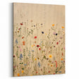 Electric Wall Art | Vibrant Wildflower Electric Canvas for Modern Decor