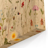 Electric Wall Art | Vibrant Wildflower Electric Canvas for Modern Decor