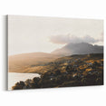 Rustic Countryside Landscape Wall Art – Rolling Hills and Mountain View