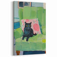 Maximalist Wall Art - Bold Cat Print for Eclectic and Vibrant Decor