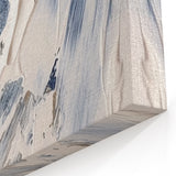 Abstract Navy and Gold Glam Wall Art - Chic Decor for Modern Homes