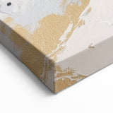 Abstract Navy and Gold Glam Wall Art - Chic Decor for Modern Homes