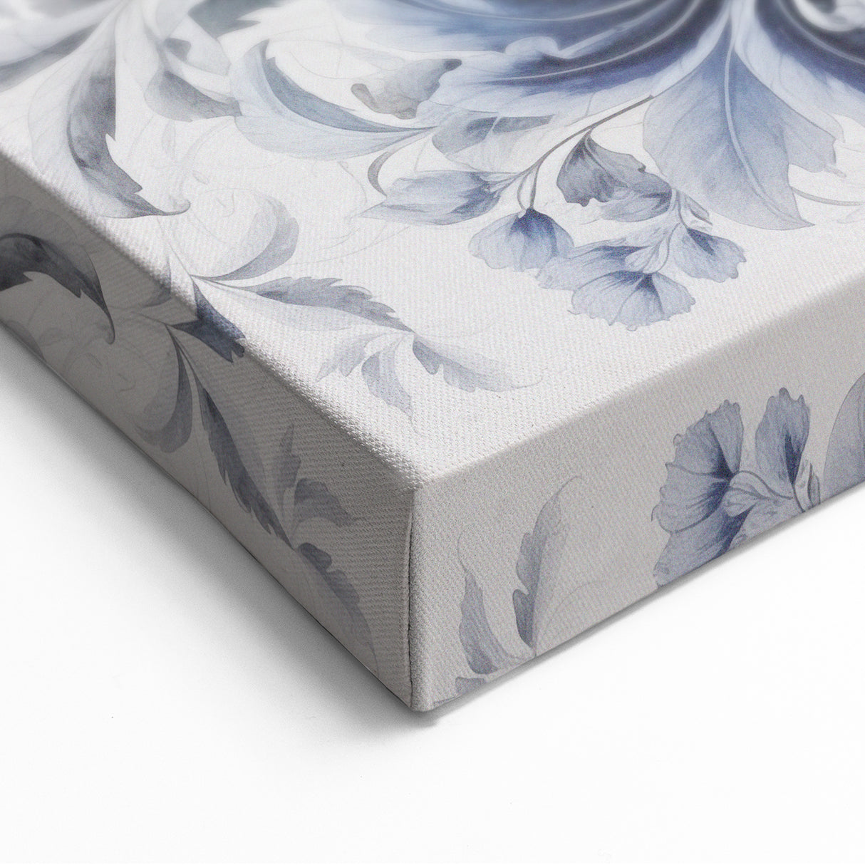 Electric Wall Art | Blue Floral Electric Canvas for Modern Interiors