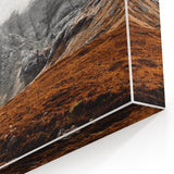 Rustic Mountain Wall Art – Dramatic Peaks and Rugged Landscape Scene