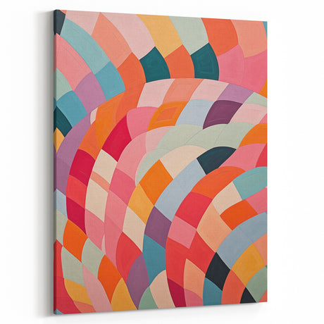 Electric Wall Art | Colorful Abstract Electric Canvas for Modern Decor