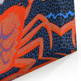 Maximalist Wall Art - Bold Eclectic Crab Design for Vibrant Decor