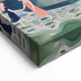 Electric Wall Art: Modern Electric Decor with Dreamy Abstract Landscape