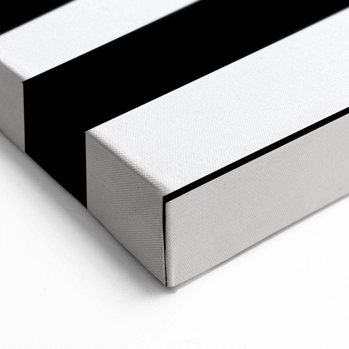 Maximalist Wall Art - Minimalist Piano Key Design | Bold Monochrome Decor