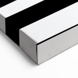 Maximalist Wall Art - Minimalist Piano Key Design | Bold Monochrome Decor