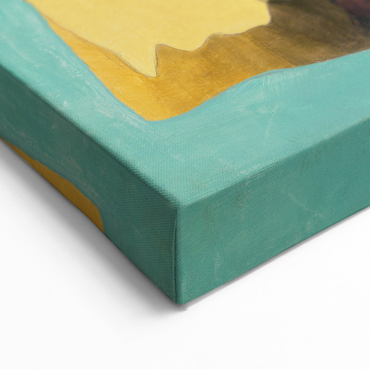 Maximalist Wall Art - Earthy Abstract Composition | Bold and Expressive Decor