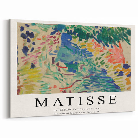 Maximalist Wall Art – Vibrant Decor Featuring Matisse Landscape Print