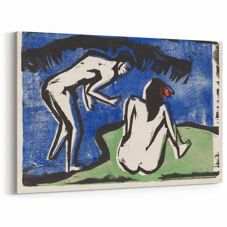 Maximalist Wall Art – Bold Expressionist Decor with Abstract Figures