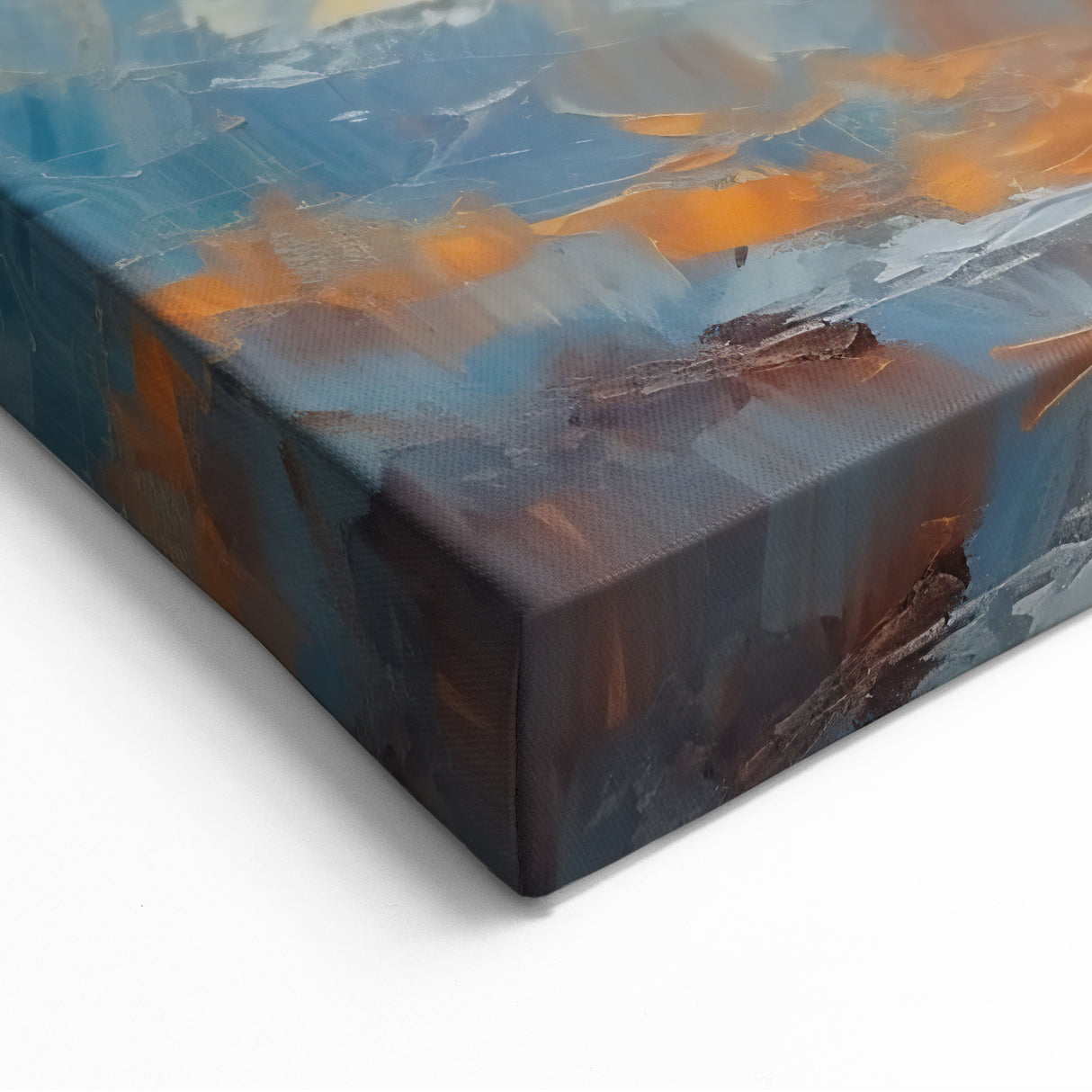 Radiant Sunset Sailing – Golden Horizon Canvas Art with Sailboat