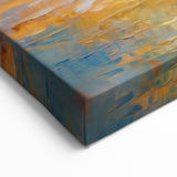 Golden Skies Sailboat – Sunset Reflection Canvas Art for Serene Spaces