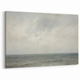 Minimalist Seascape Wall Art – Soft Tones of the Tranquil Horizon